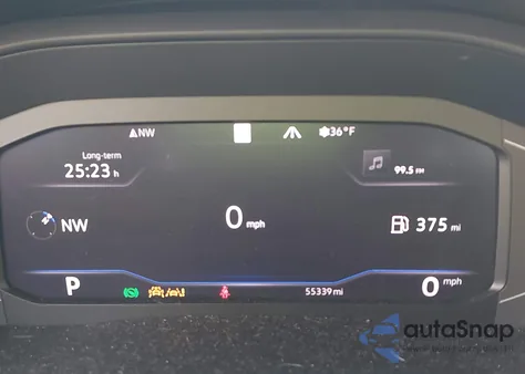 2020 Volkswagen Atlas Cross Sport 3.6L V6 Sel z USA, uszkodzony, nr VIN 1V2ME2CAXLC209525